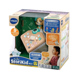 Vtech VT3417766080851 Storikid Max - Mi Cuentacuentos (Juguete con Parte de Madera FSC) - Idioma Francés