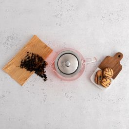 Tetera Vidrio Filtro Inox Serenia Quid 0,95 L