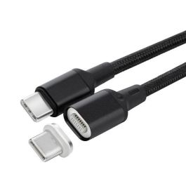 MicroConnect Cable Magnético USB-C Gen1, Negro, 1m, 480Mbit/s