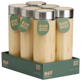 Day Termo 400 Ml Con Filtro para Té de Acero Inoxidable y Bambú