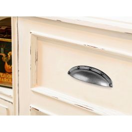 Rei Tirador Tipo Concha Zamak Plata Vieja Modelo 2004 Blister 4 Unidades 64mm Entrepuntos