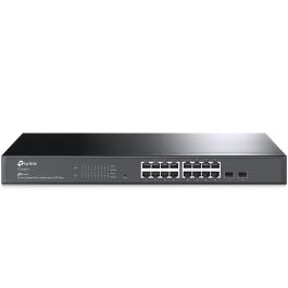 TP-LINK Switch inteligente JetStream ? Gigabit de 16 puertos RJ45 con 2 ranuras SFP Gigabit. Precio: 135.9900003. SKU: S5606633