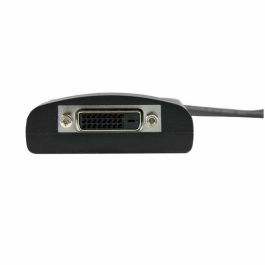 Adaptador DisplayPort a DVI Startech DP2DVID2 Negro Adaptador DisplayPort a DVI Startech DP2DVID2 Negro
