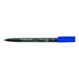 Rotulador Permanente Staedtler 317 Lumocolor (M) Azul (Set de 10) Precio: 1.68999974. SKU: BIX317-3