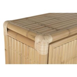 DKD Home Decor Armario Tropical de Bambú y Ratán 170x120x60 cm