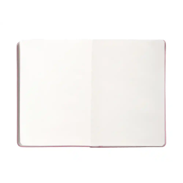 Antartik Cuaderno A4 Tapa Dura, 100 Hojas Lisas, Rosa Pastel, Gomilla, Marca Antartik Notes