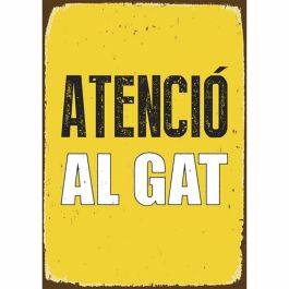 Placa Magnet & Steel Atenció al Gat 14,8 x 21 cm Placa Magnet & Steel Atenció al Gat 14,8 x 21 cm Precio: 8.49999953. SKU: B1ASEZ7X8B