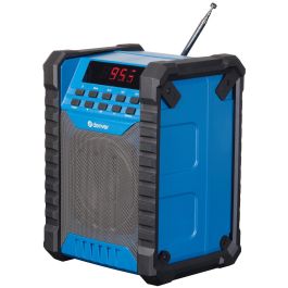Denver WRB-60 Radio de Obras FM Bluetooth con Batería Recargable