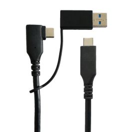 MicroConnect USB 3.2 Gen 1, USB-C male angled to C male+A Male/C female adapter, 1m, Alu housing, Cotton Sleeve Precio: 11.49999972. SKU: B14TP4HGHH