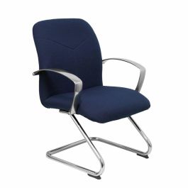 Silla de Recepción Caudete patín Piqueras y Crespo BALI200 Azul Azul marino