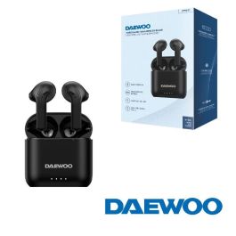 Daewoo Auriculares Bluetooth DW2020 In-Ear con Estuche de Carga, Autonomía 5h, Bluetooth v5.4, USB-C, Negros Precio: 20.50000029. SKU: B1HK6MB5PM