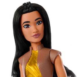 Mattel Hlx22 Muñeca de Moda Articulada Princesa Raya Disney inspirada en la película Raya y el Último Dragón con accesorios