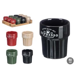 Vessia Vaso Expresso Loza 80 ml Colores Surtidos (Rojo, Crema, Negro, Verde) Apto Lavavajillas y Microondas 6x7x6 cm (Set de 36) Vessia Vaso Expresso Loza 80 ml Colores Surtidos (Rojo, Crema, Negro, Verde) Apto Lavavajillas y Microondas 6x7x6 cm (Set de 36) Precio: 24.50000014. SKU: B16PWCD4XP