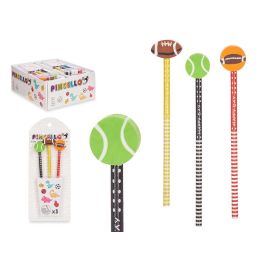 Set 3 Lapiceros Con Goma Deportes Surtidos Pincello 11X26CM (32 Unidades) Precio: 30.59000032. SKU: B13N3YECWY