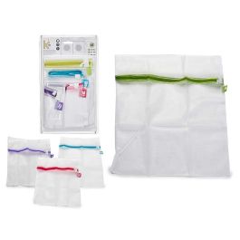 Set 4 Bolsas Lavadora Arte Regal 19x31.5x4.5 cm, Azul, Morado, Rosa, Amarillo (24 Unidades) Precio: 65.94999972. SKU: B13K7BJEHN