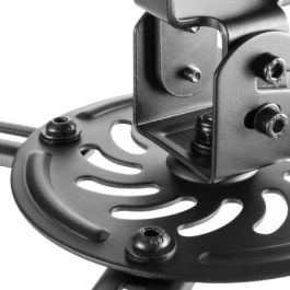 Aisens Soporte Universal Giratorio Inclinable De Techo Para Proyector Negro