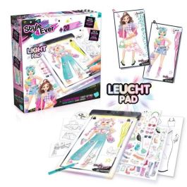 Fashion designer light-up pad crea combinaciones de atuendos con las plantillas e ilumina tus diseños de moda! 25x5x27 cm