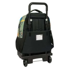 Safta Mochila Zone Compacta Extraíble Con Ruedas Graffiti 33x45x22cm