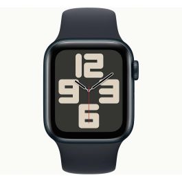 Apple Watch SE 2 Gen 2023/ GPS/ 44mm/ Caja de Aluminio Medianoche/ Correa Deportiva Medianoche M/L