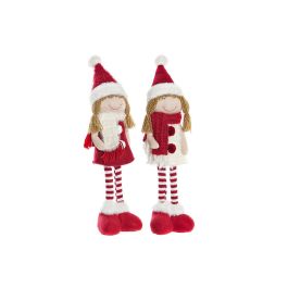 Figura Navidad Tradicional DKD Home Decor Blanco 7 x 43 x 11 cm (2 Unidades) Precio: 26.49999946. SKU: B16DYH7GHS