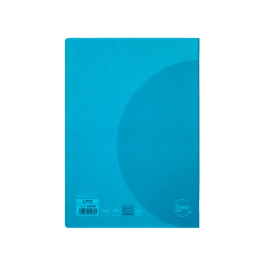 Liderpapel Libreta A4 90gr Pauta 5 2,5mm con Margen y Tapa de Plástico Colores Surtidos 48 Hojas