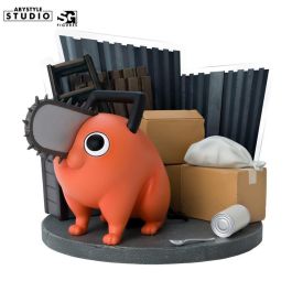 ABYstyle Studio Figura Pochita Chainsaw Man de PVC 10 cm - Pack de 2 Figuras Coleccionables
