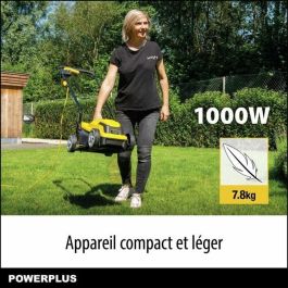 Powerplus Cortacésped eléctrico POWEG62203 1000 W 320 mm Ø con recogida y expulsión trasera