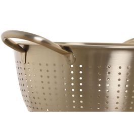 DKD Home Decor Escurridor Dorado Inox 24 x 19 x 24 cm