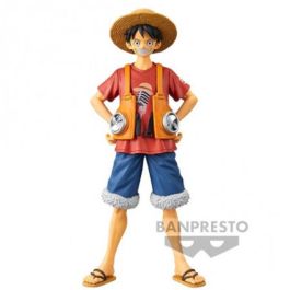 BANPRESTO Figura Luffy The Grandline Men Vol.1 One Piece 16cm