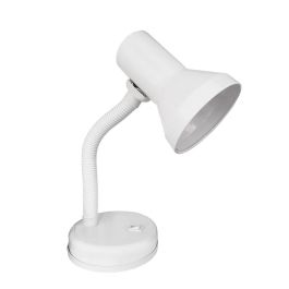 Flexo de sobremesa modelo london e27 60 W color blanco edm Precio: 17.89000004. SKU: S7915374