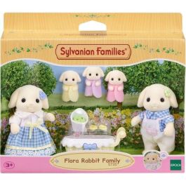 Sylvanian Families 5735 - Familia Conejo Flora: Nolan y Aria con Trillizos, Carrito y Ramo de Flores - Figuras Intercambiables Precio: 27.89000027. SKU: B1BLPBDEX7