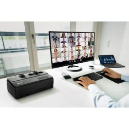 APC BV500I-GR UPS Línea Interactiva 0.5 kVA 300W 4 Salidas AC Negro