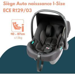 Cochecito doble gemelo - BAMBISOL - Cochecito doble combinado + Silla de coche I-size - 4 ruedas - Negro Cochecito doble gemelo - BAMBISOL - Cochecito doble combinado + Silla de coche I-size - 4 ruedas - Negro