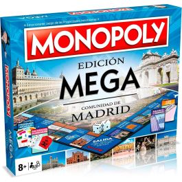 Eleven Force B6743 Monopoly Mega Edición Regional Madrid - Juego de Mesa Familiar para +8 años