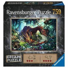 Puzzle de escape En la cueva del dragón, 759 piezas, Para adultos y niños a partir de 12 años, 1 guía del juego, 1 sobre de solución, Inspir Precio: 28.69000024. SKU: B184RG9JTP