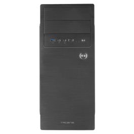 Tacens Caja Ordenador Initiox ATX Negro USB3.0, Compatible con ATX/MicroATX/Mini-ITX, 2 Bahías 5.25", 4 SSD, 2 HDD