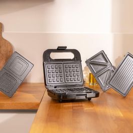 Sandwichera Cecotec 04309 1000 W Negro 2 Unidades Sandwichera Cecotec 04309 1000 W Negro 2 Unidades