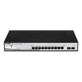 D-Link Switch Gigabit Inteligente de 10 Puertos con 2 Puertos SFP Precio: 144.98999966. SKU: S0234096