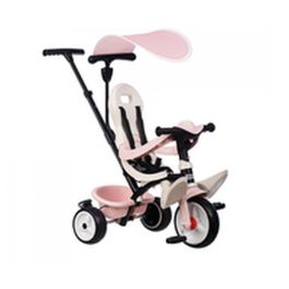Smoby SMO7600741404 Triciclo de Paseo para Bebés Rosa