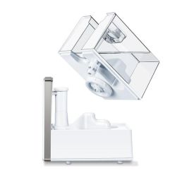 Beurer LB-88 Humidificador de Aire Ultrasónico Blanco para Habitaciones de hasta 48m2, Silencioso y con Difusor de Aromas
