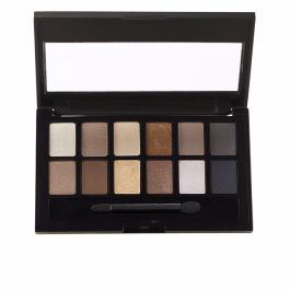 Maybelline THE NUDES eye shadow palette #01 Paleta de Sombras de Ojos con 12 Tonos Neutros Versátiles