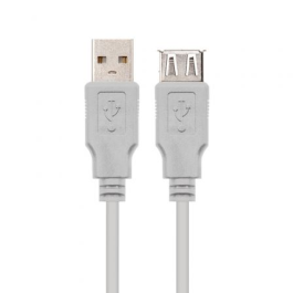 Cable Alargador USB 2.0 Nanocable 10.01.0204/ USB Macho - USB Hembra/ 3m/ Beige Precio: 4.94999989. SKU: B179ZZPCBV