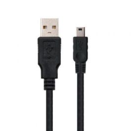 Cable USB 2.0 A a Mini USB B NANOCABLE 10.01.0405 (4.5 m) Negro Precio: 4.94999989. SKU: B189NKD86N