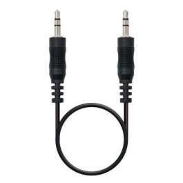 Cable Audio Jack (3,5 mm) NANOCABLE Negro 20 cm Precio: 8.94999974. SKU: B17EEA4FW2