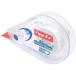 Tipp-Ex Cinta Correctora Mini Pocket Mouse 5 mm x 6M, Caja de 10 Unidades