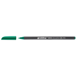 Edding 1200 Rotulador de Fibra Punta Redonda 0.5 mm Verde