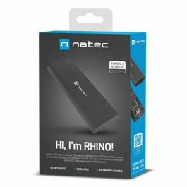 NATEC NKZ-2286 Caja Externa para Unidad de Estado Sólido (SSD) M.2, 10 Gbit/s USB Tipo C, 10 TB Max., Negra NATEC NKZ-2286 Caja Externa para Unidad de Estado Sólido (SSD) M.2, 10 Gbit/s USB Tipo C, 10 TB Max., Negra