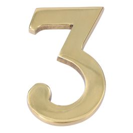 Edm Número 3 Latón Pulido 10cm Fijación Invisible Precio: 7.49999987. SKU: S7900689