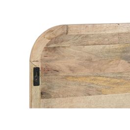 DKD Home Decor Cabecero Cama Urban de Mango Marrón 4 x 80 x 160 cm para cama de 150cm