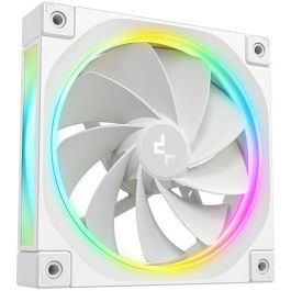 DeepCool FL12R WH-3 IN 1 Ventilador 120mm Triple-Pack Blanco para PC, Compatible PWM, Rodamiento FDB, Iluminación LED